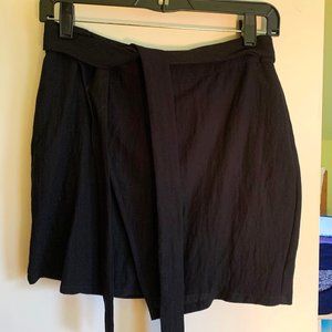 Black Skirt with Tie